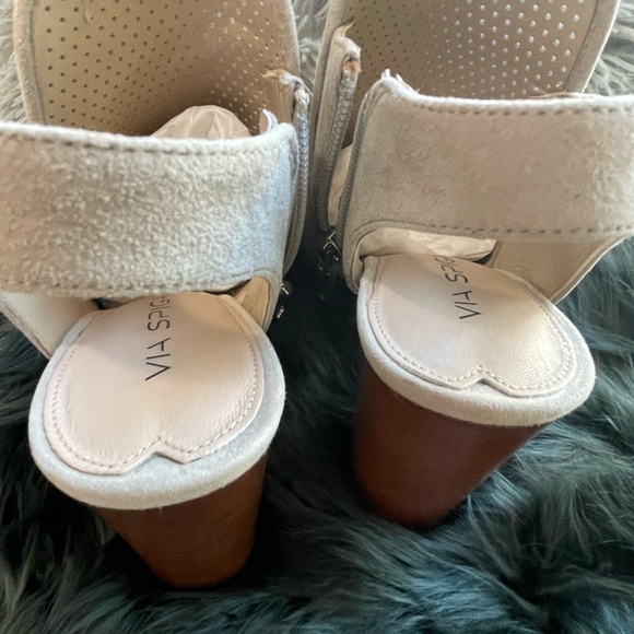 Via Spiga Sling Back open Toes Booties - Picture 3 of 11